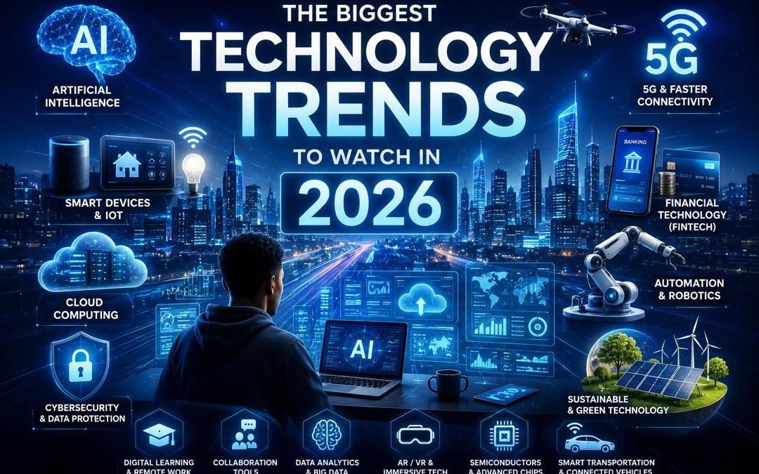 The Biggest Technology Trends to Watch in 2026