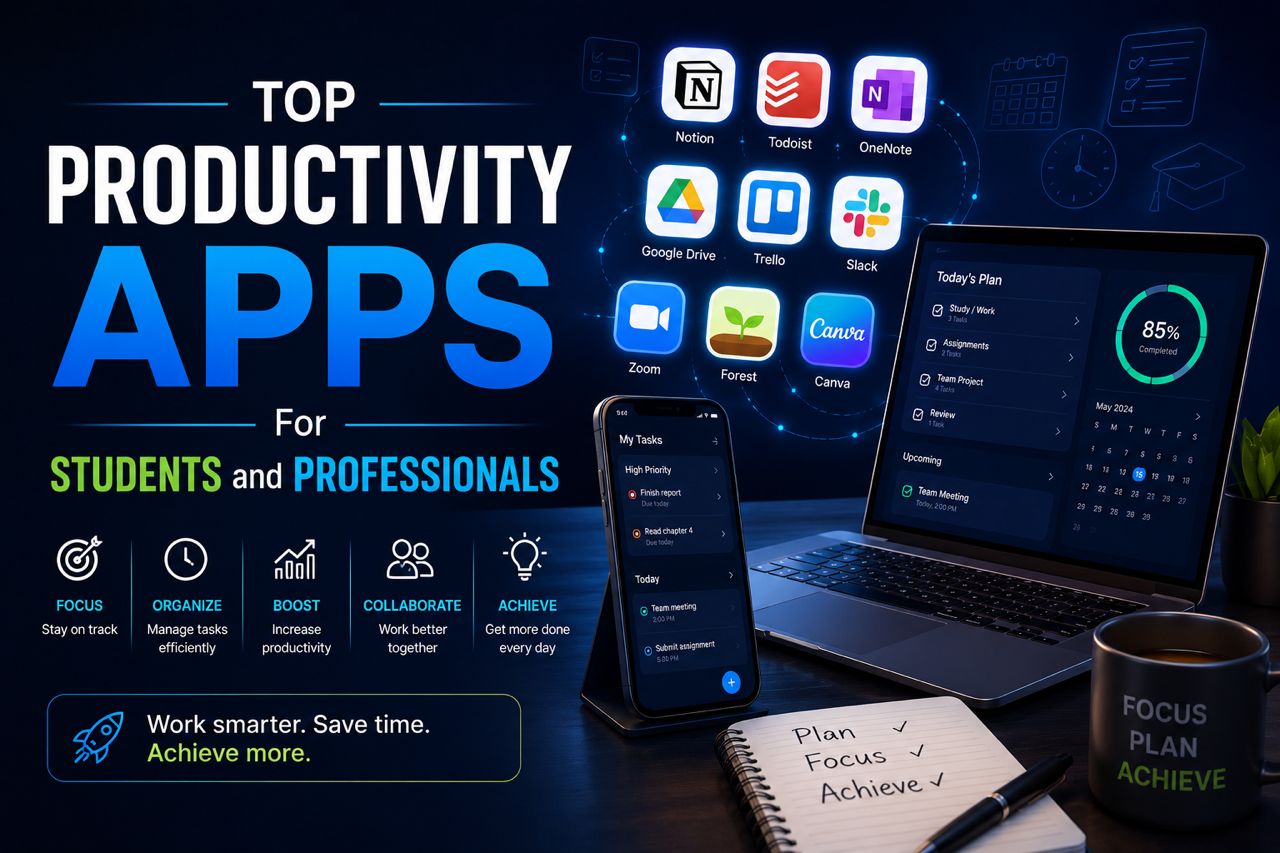 Top Productivity Apps for Students and Professionals